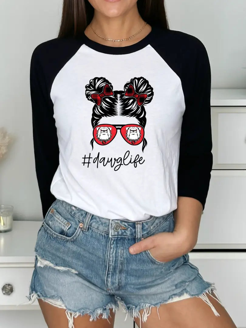 Pigtails Dawg Life Ragland - Bulldogs