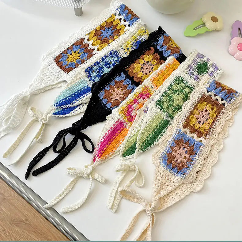 Flower Crochet Headband