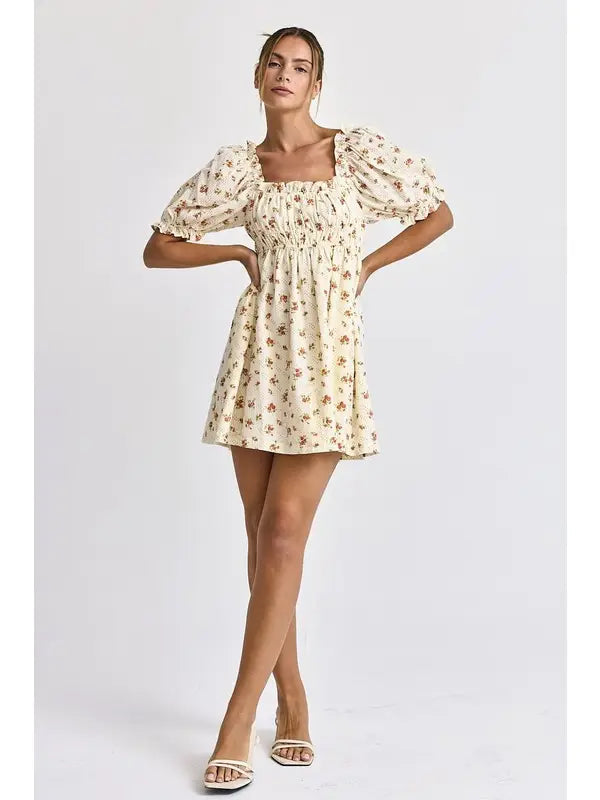 Emily Rose Babydoll Mini Dress