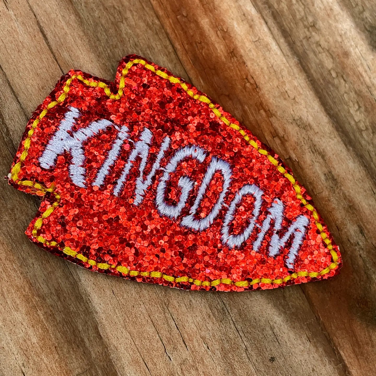 KC Red Kingdom Iron-On Patch