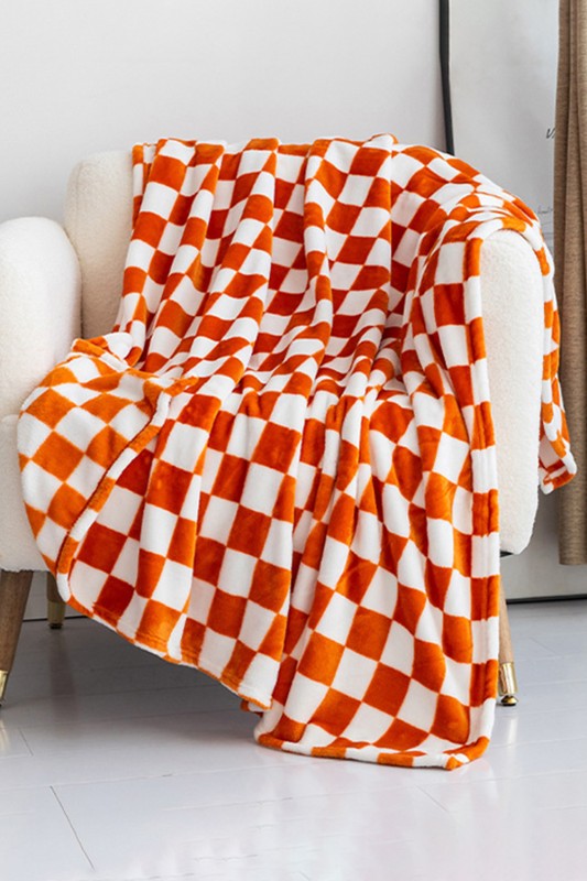 Checkerboard Soft Blanket