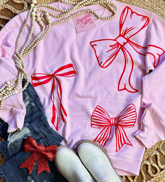 Put A Bow On It Sweatshirt
