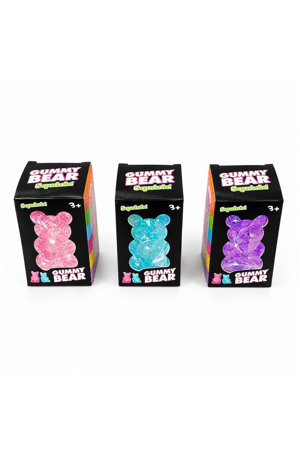 Glittered Gummy Bear Squeeze Stress Relief Toy