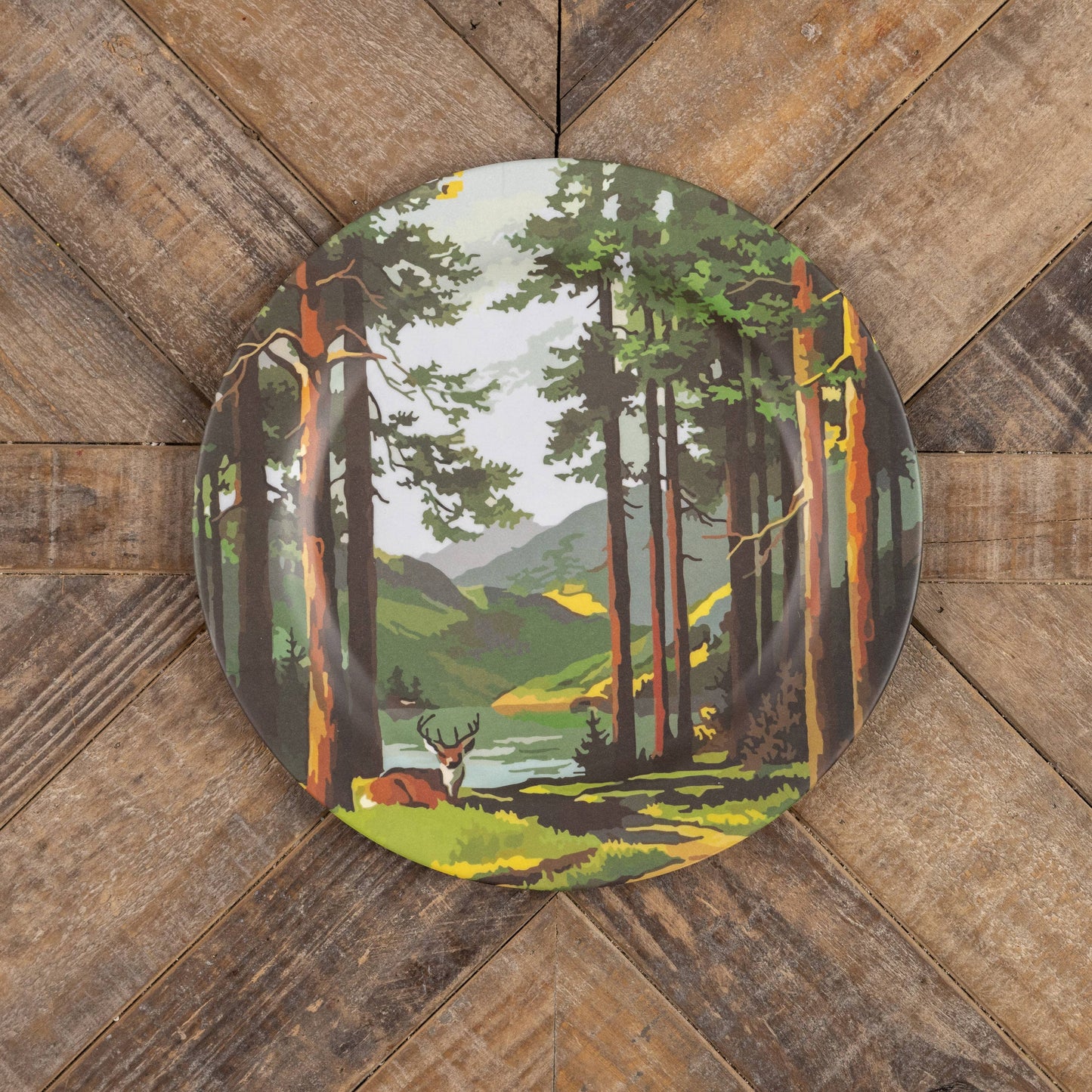 Resting Deer Pant by Number Plate