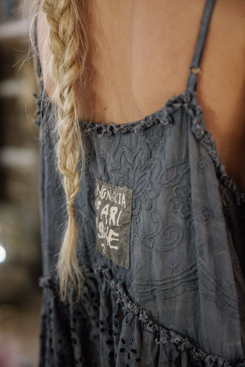 Magnolia Pearl Eyelet Emb Esti Cami Dress - Ozzy