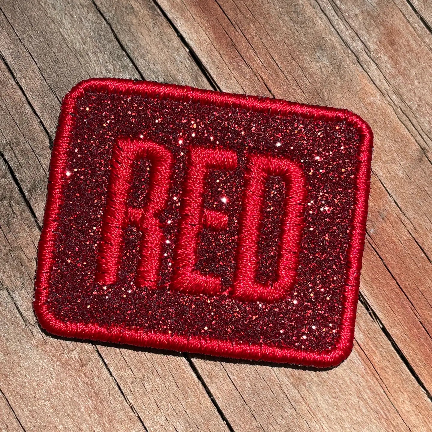 Swiftie “Red” Iron-On Patch