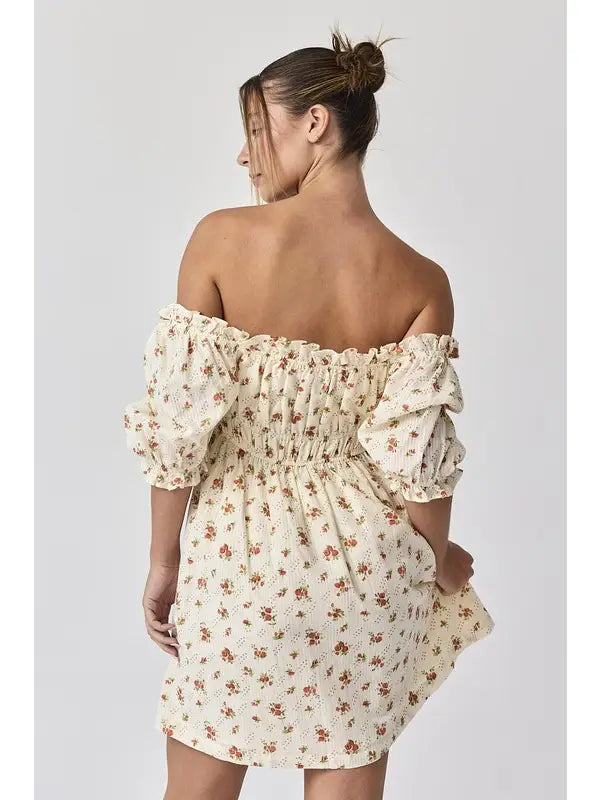 Emily Rose Babydoll Mini Dress