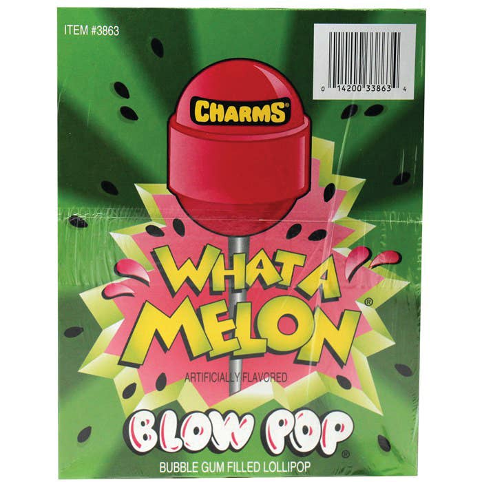 Charms What A Melon Blow Pop Lollipop
