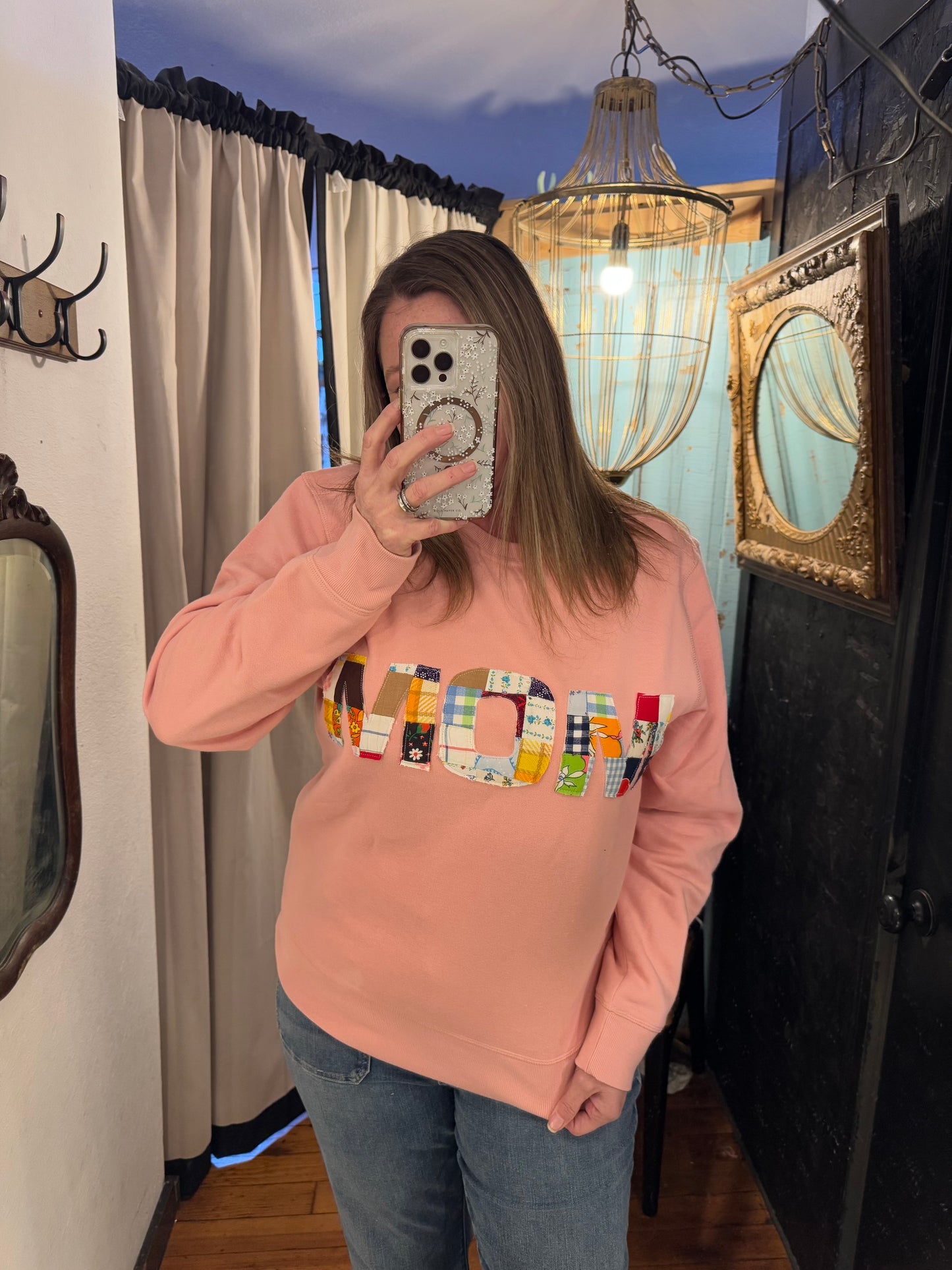 Vintage Quilt MOM Sweatshirt