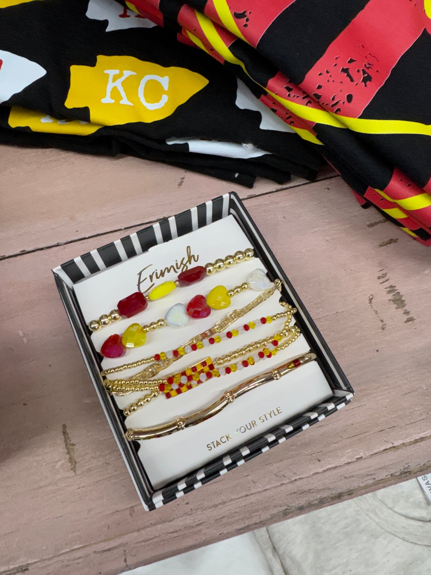 Erimish Patty Gameday KC Bauble Box Set