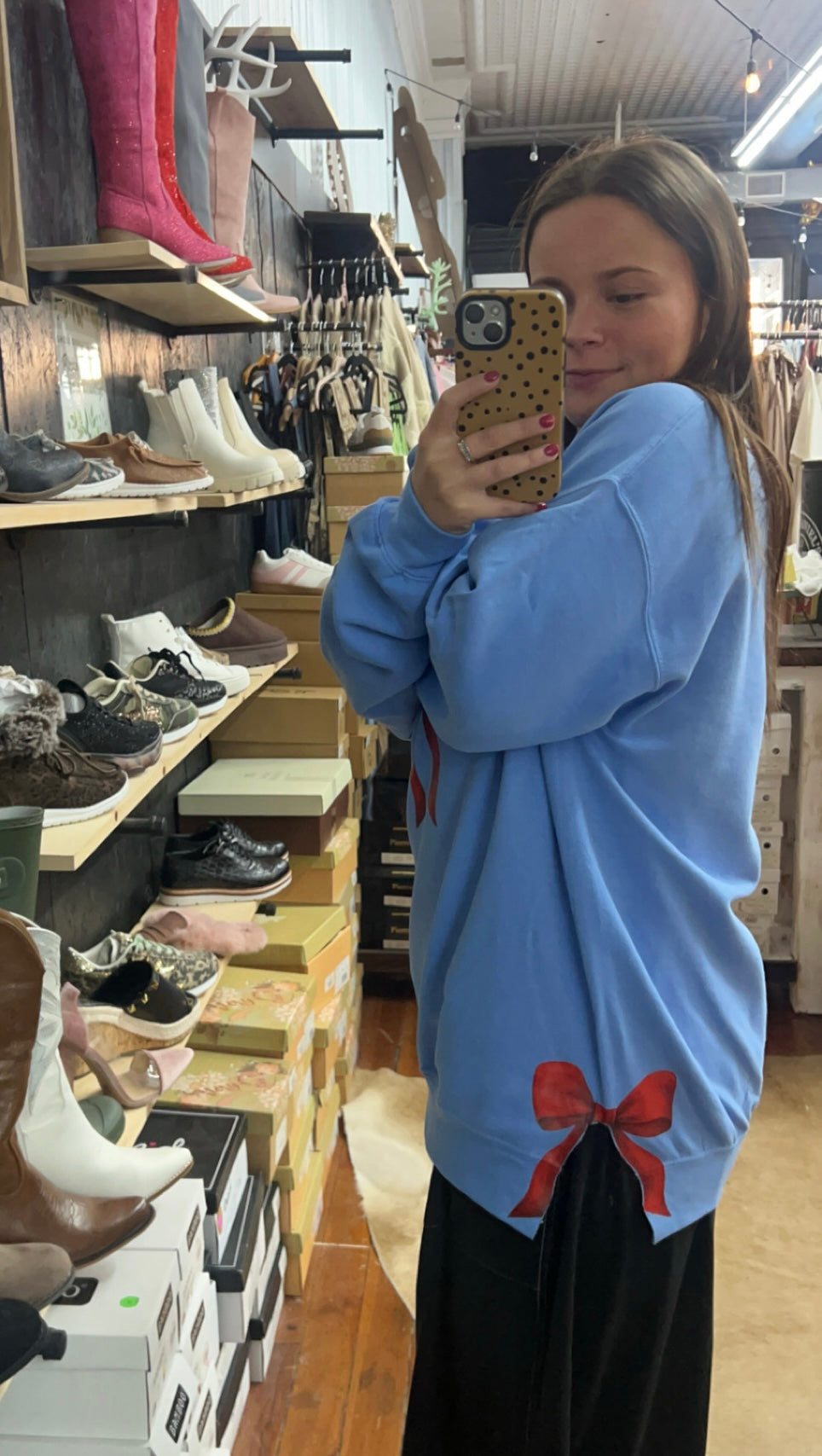 Cardinals Bow Sweatshirt