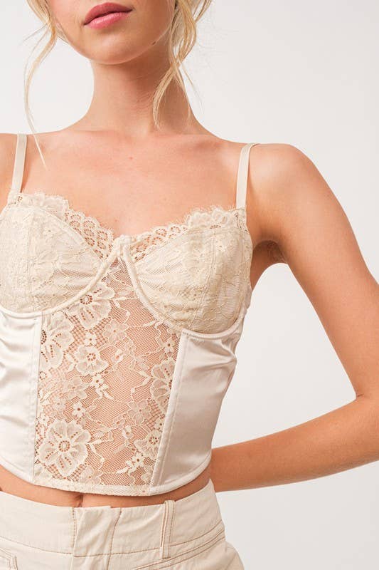 Letty Lace Corset Top