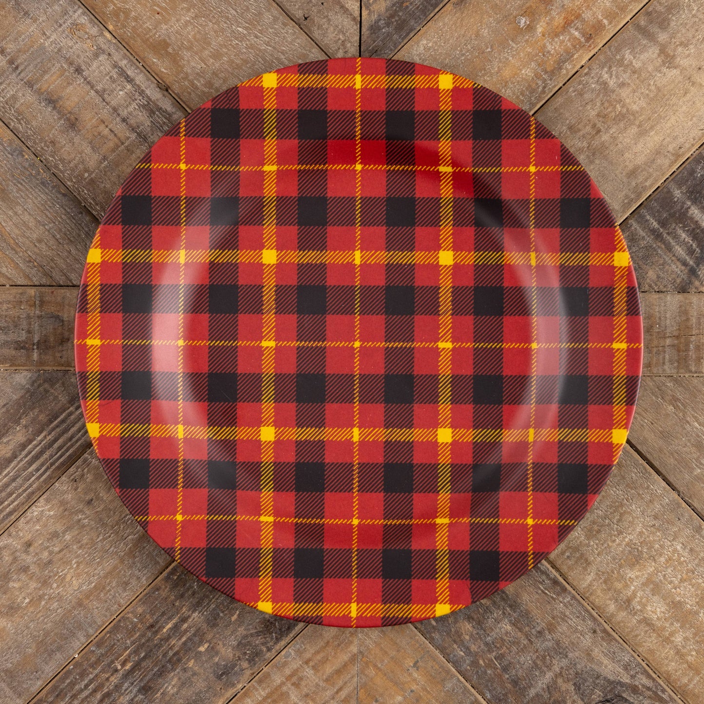 Vintage Lumberjack Check Charger