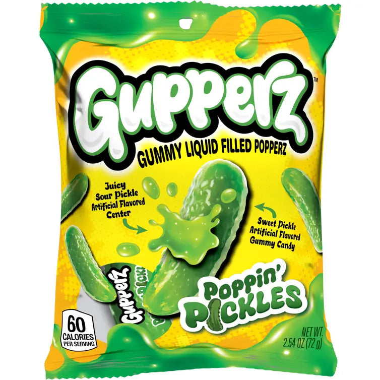 Gupperz Poppin' Pickles, 2.54oz