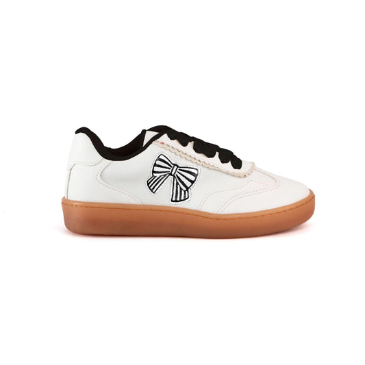 Jessie Bow Sneakers - Black