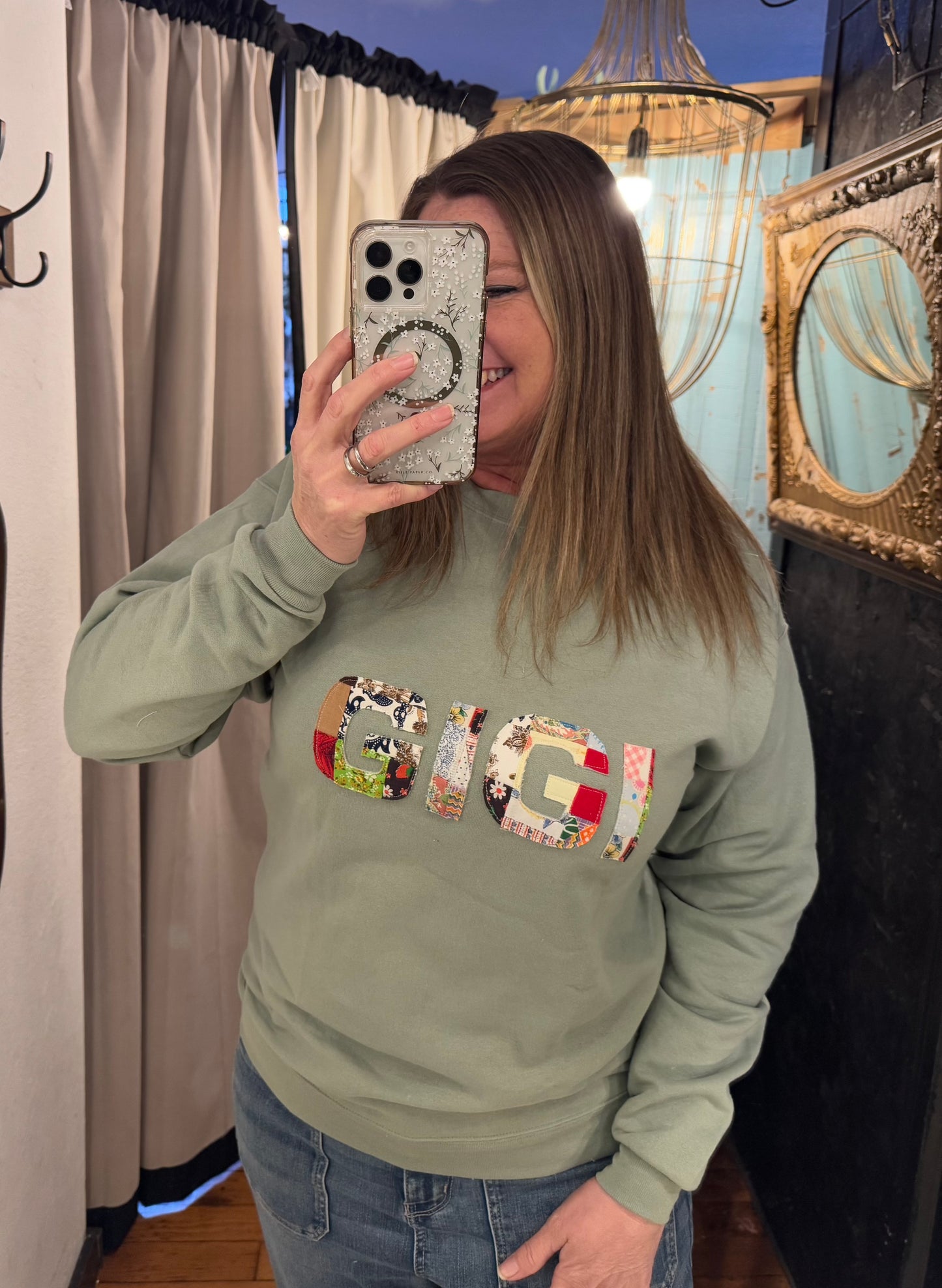Vintage Quilt GIGI Sweatshirt