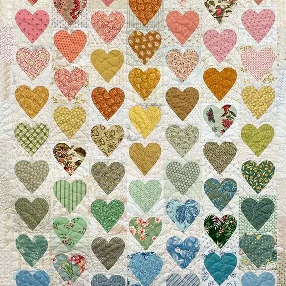 Kitchen Towel - Hearts, Content
