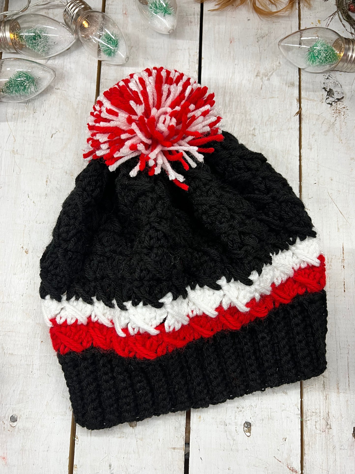 Crochet Pom Beanie - CJ1