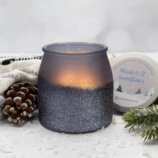 Milkhouse Candle Company 16oz Glitter Jar