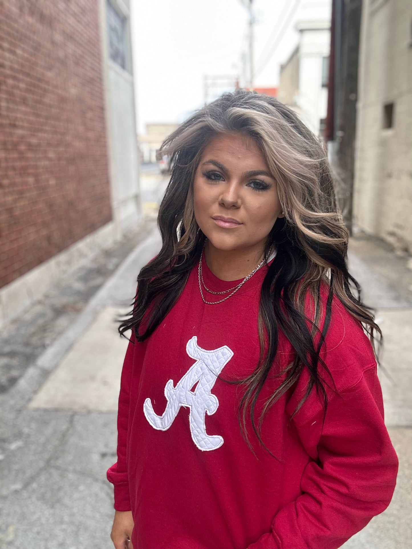 Quilted Alabama Sweatshirt