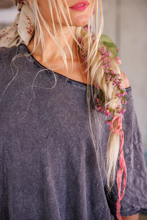 Magnolia Pearl Boyfriend Tee Dress - Ozzy