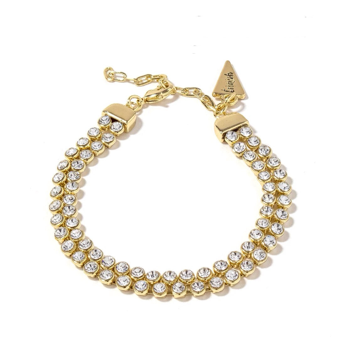 Erimish Divided Bracelet- Gold