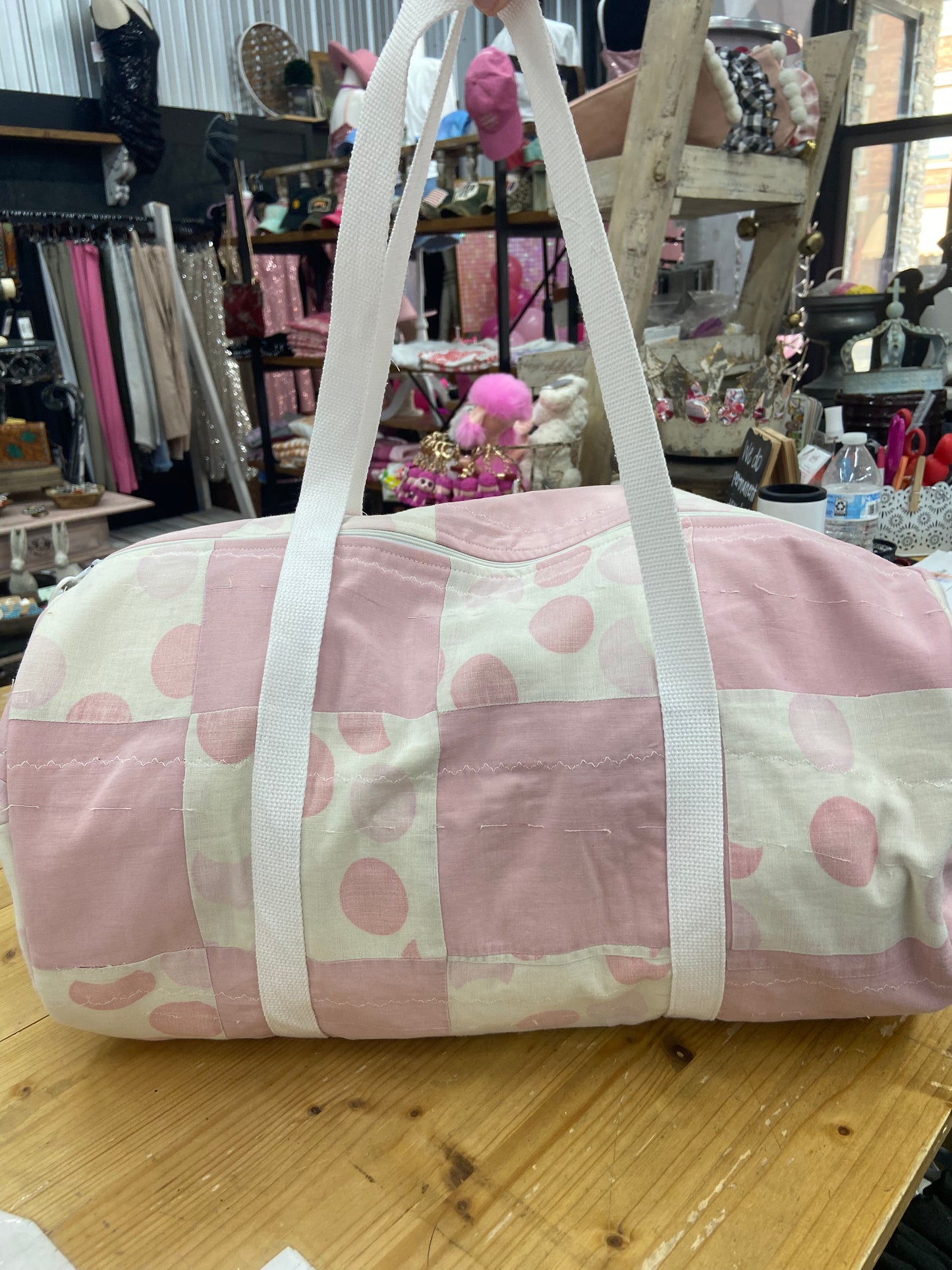 Quilted Duffel Bag