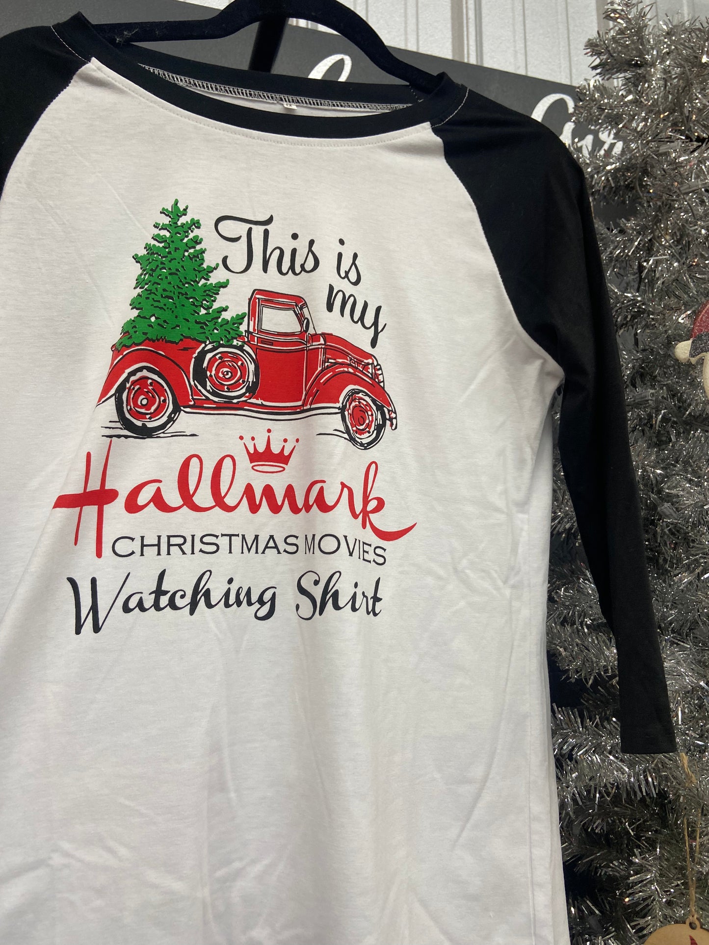 Hallmark Christmas Movie Watching Long Sleeve
