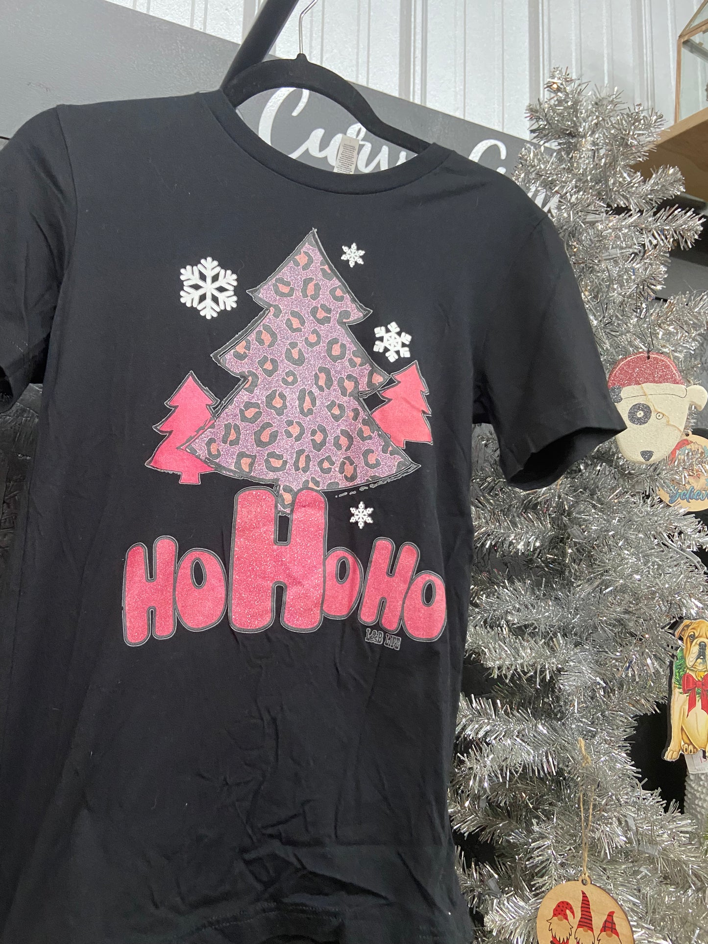 Ho Ho Ho Leopard Tee