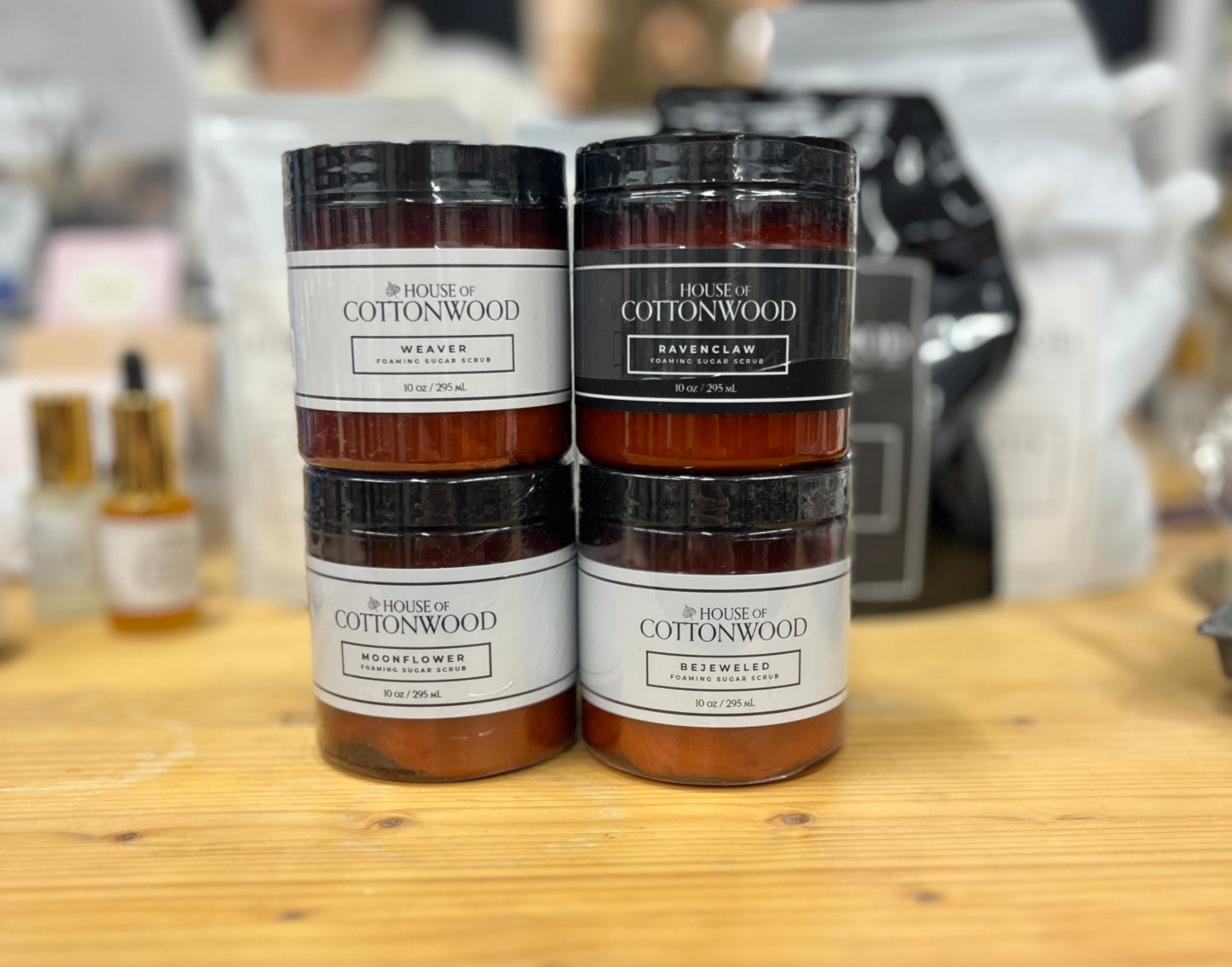 House of Cottonwood Foaming Sugar Scrub