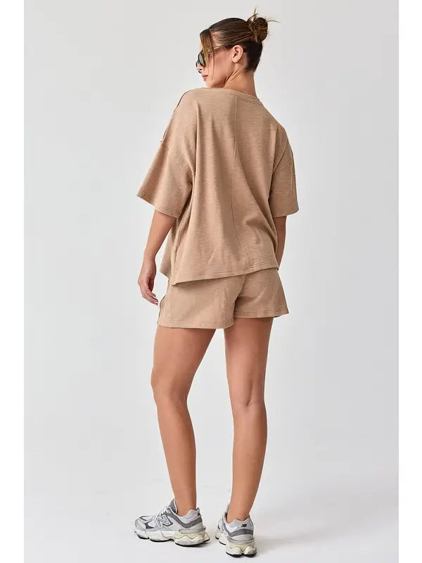 Amaya Textured Knit Top