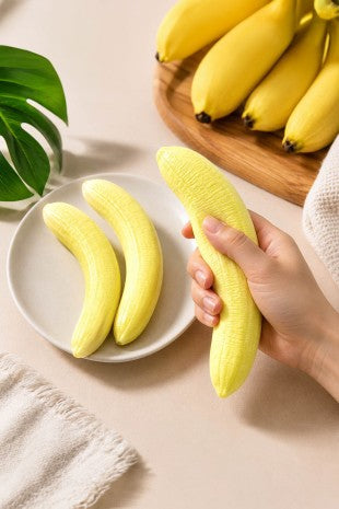 Banana Shaped Squishy Stress Relief Toy