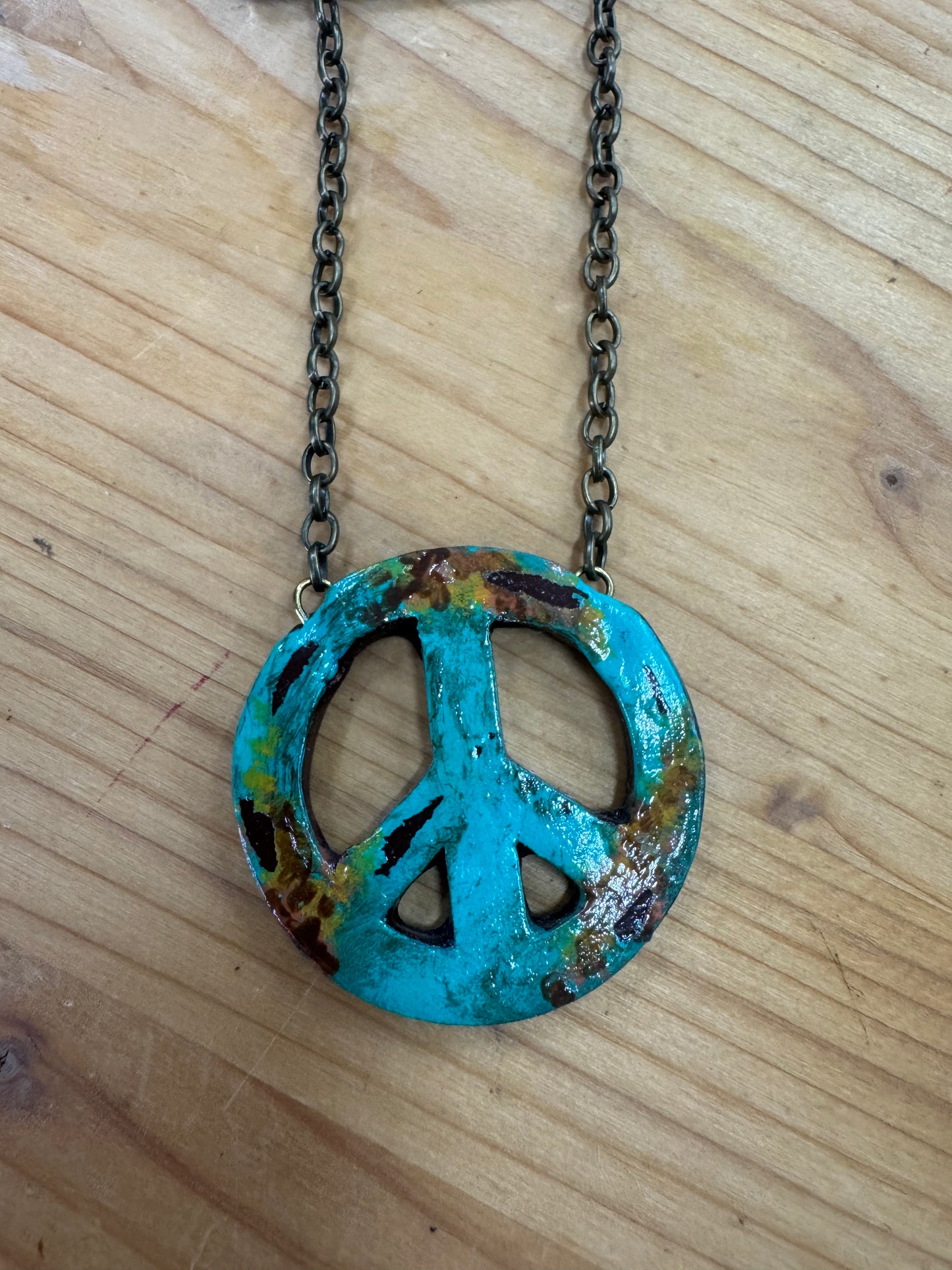 Mini Peace Necklace