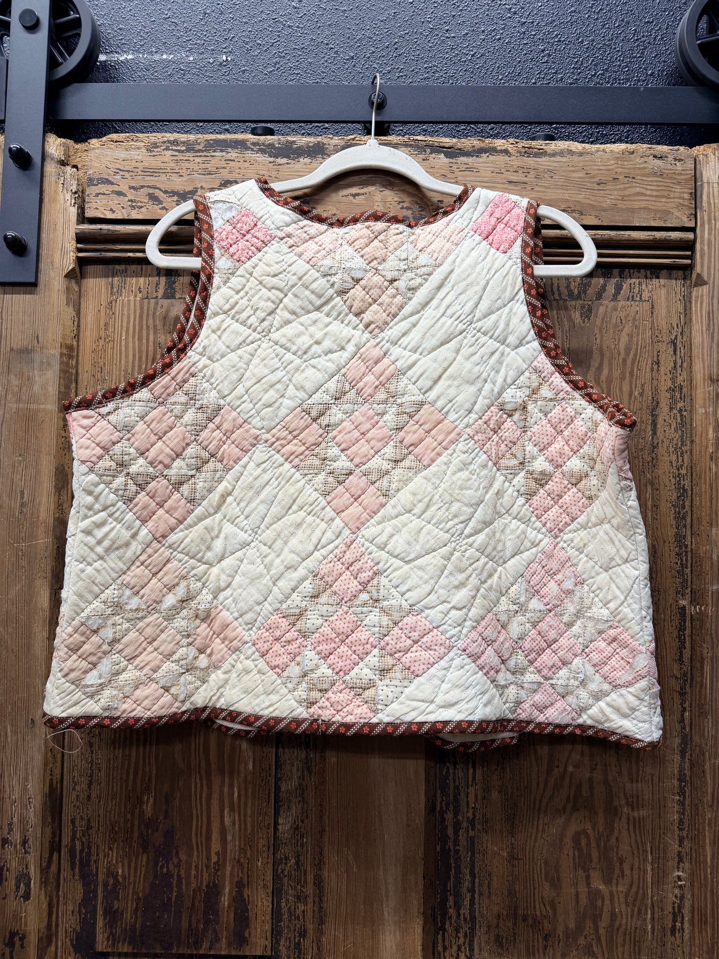 Vintage Quilt Sleeveless Vest