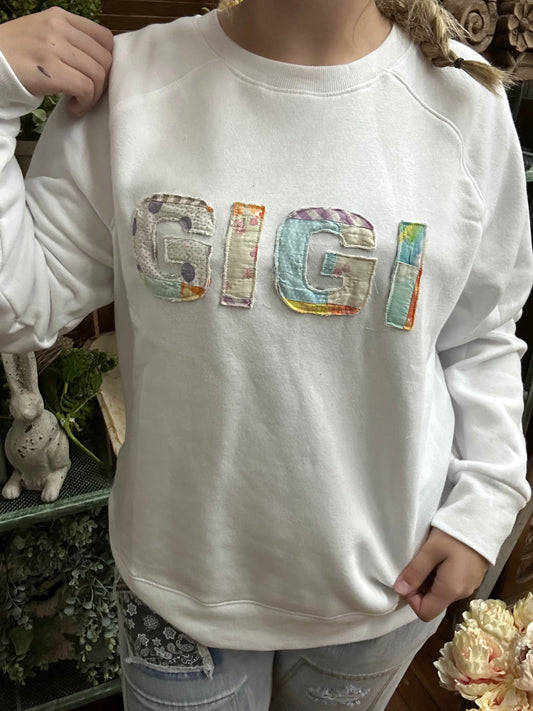 Vintage Quilt GIGI Sweatshirt