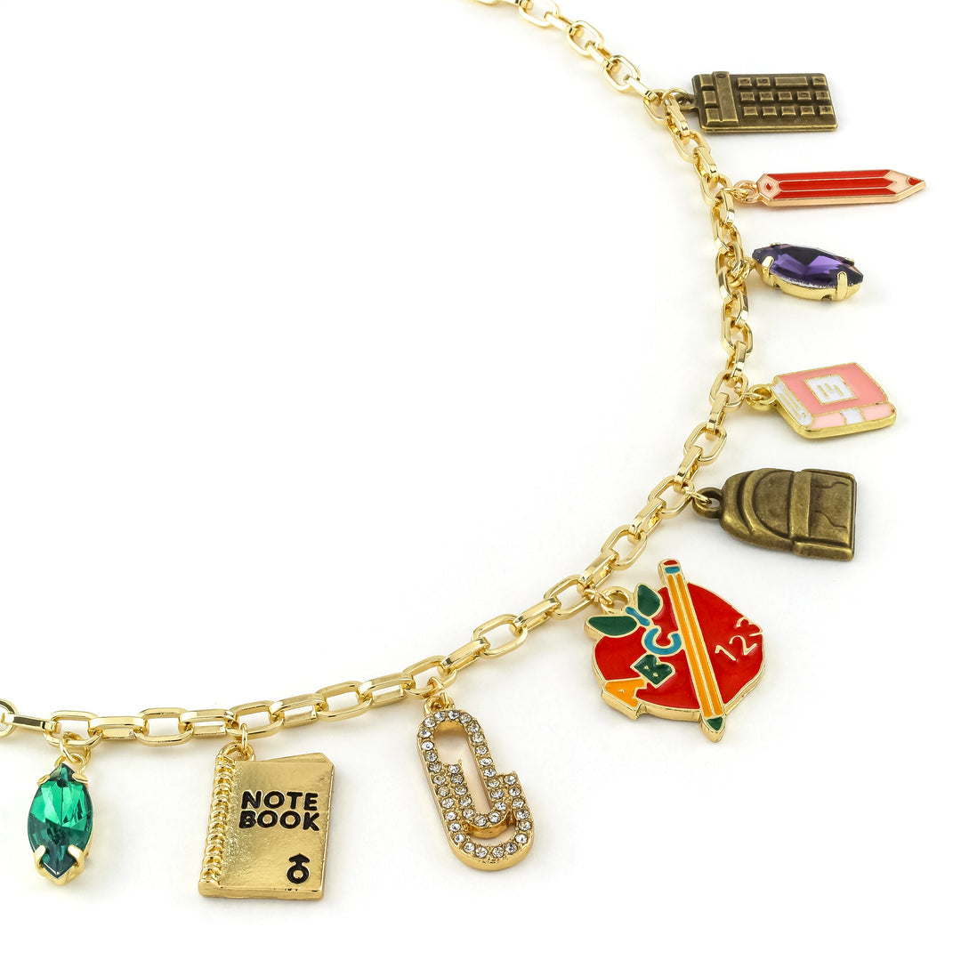 Erimish Teacher Charm Necklace