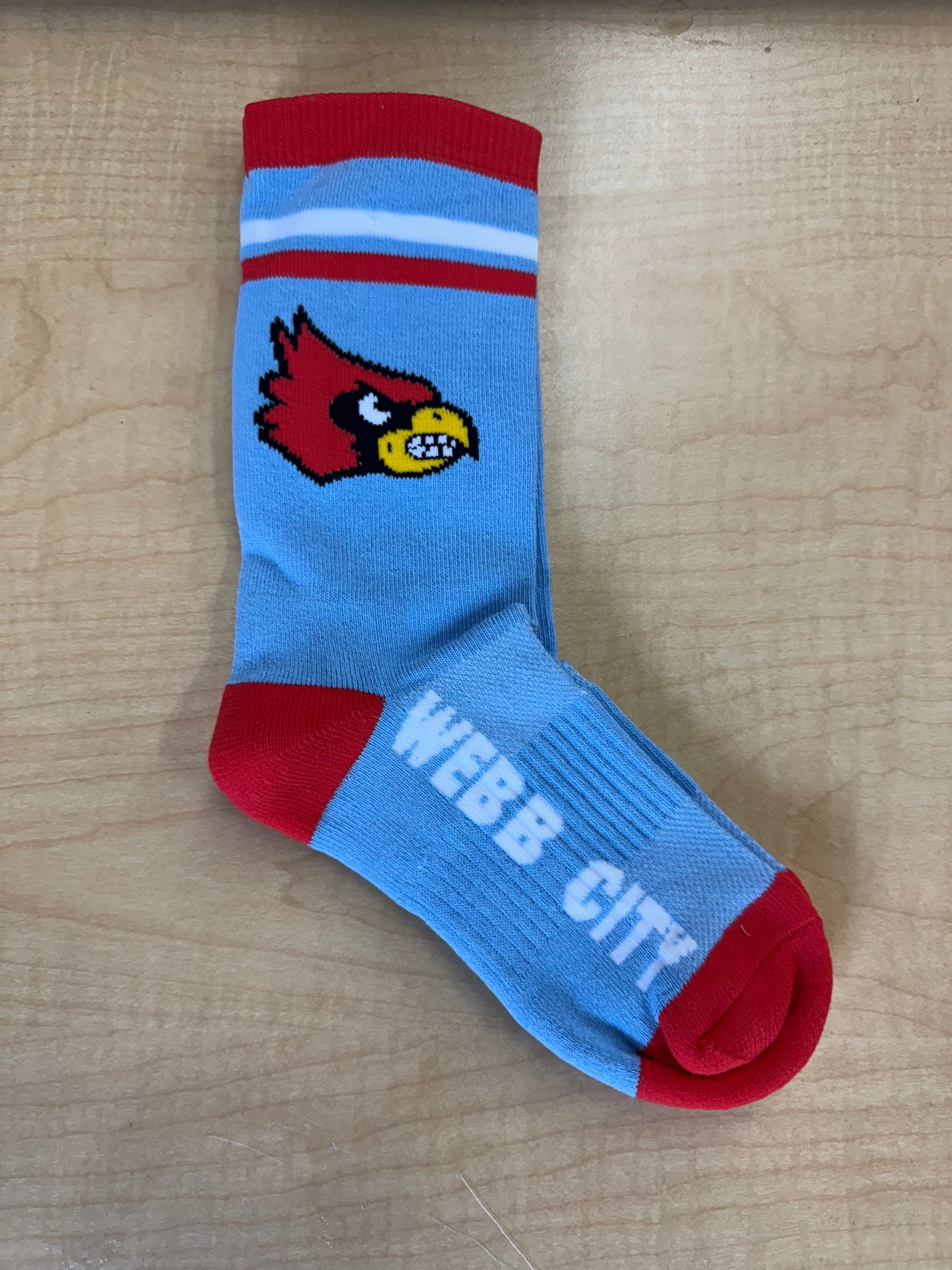 Webb City Cardinals Socks