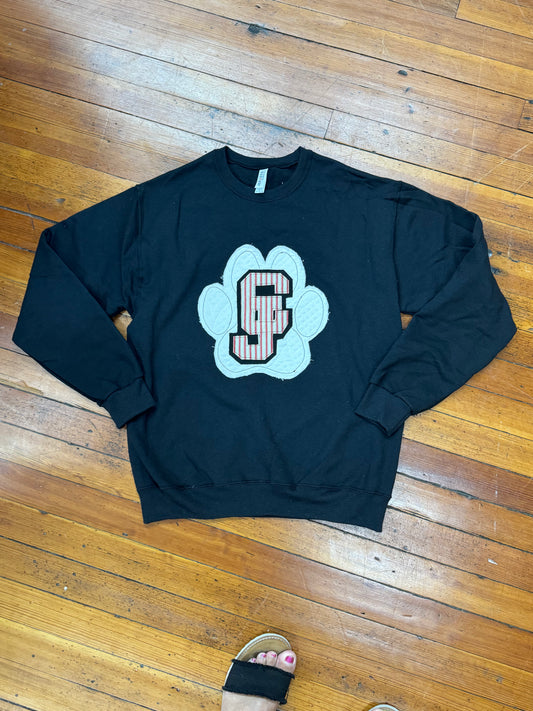 Vintage Quilt CJ Bulldog Sweatshirt