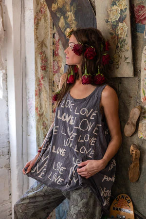 Magnolia Pearl Love Amor Paz Tank - Ozzy