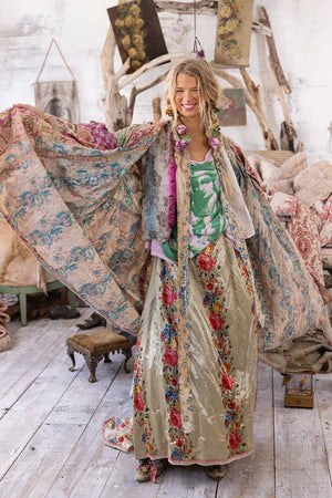 Magnolia Pearl Ysa Double-Breasted Coat - Himalayan Sea