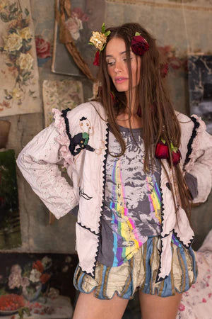Magnolia Pearl Binky Jacket - Cotton Candy