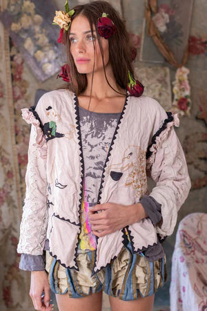 Magnolia Pearl Binky Jacket - Cotton Candy