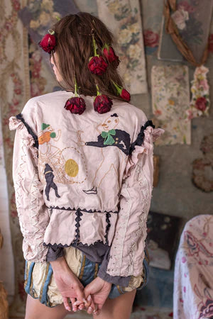 Magnolia Pearl Binky Jacket - Cotton Candy