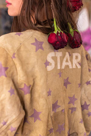 Magnolia Pearl Leather Star Inna Jacket - Moonlight