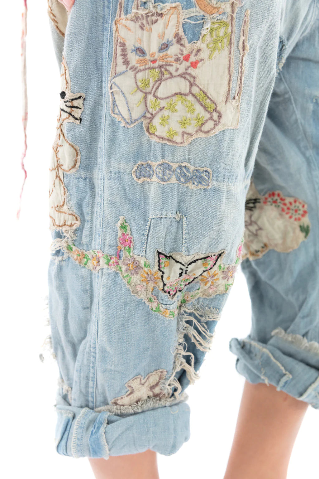 Magnolia Pearl Lil' Friends Miners Denim - Washed Indigo
