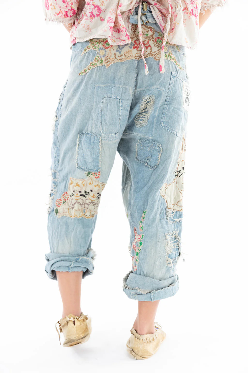 Magnolia Pearl Lil' Friends Miners Denim - Washed Indigo