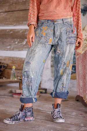 Magnolia Pearl Porter Denims - Washed Indigo