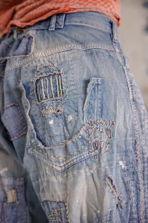 Magnolia Pearl Porter Denims - Washed Indigo