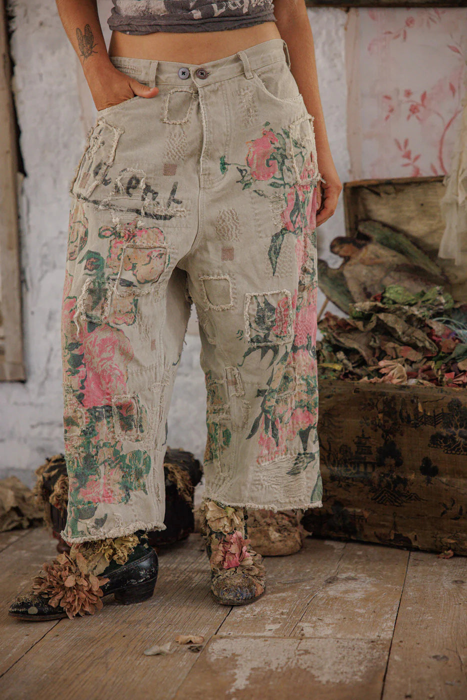 Magnolia Pearl Vincent Dani Blues Denims - Petal