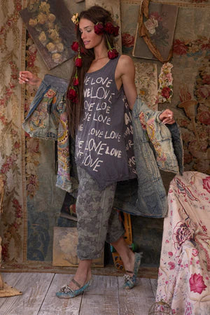 Magnolia Pearl Love Amor Paz Tank - Ozzy